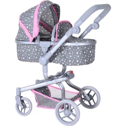 Knorr® Speelgoed Boonk Poppenwagen - Ster Grijs -Kinder Avontuur Verkoop knorr speelgoed boonk poppenwagen ster grijs a363268 2