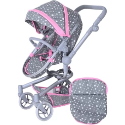 Knorr® Speelgoed Boonk Poppenwagen - Ster Grijs -Kinder Avontuur Verkoop knorr speelgoed boonk poppenwagen ster grijs a363268 4