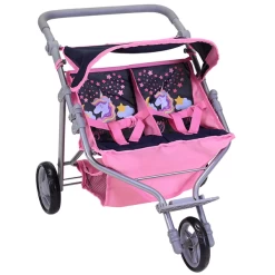 Knorr® Speelgoed Tweeling Poppenwagen Duo, Magic Eenhoorn -Kinder Avontuur Verkoop knorr speelgoed tweeling poppenwagen duo magic eenhoorn a318404 3