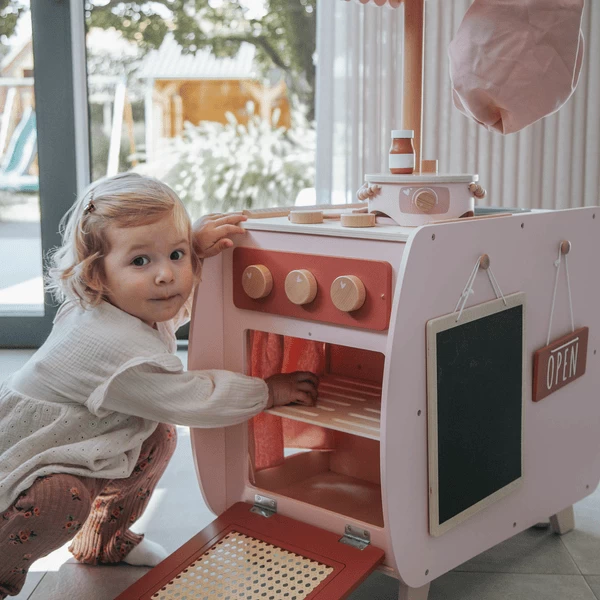 Label Label - Bistro Keuken - Roze 4 Label Label - Bistro Keuken - Roze - Afbeelding 2