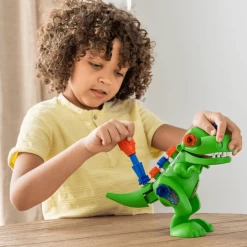 Learning Resources ® Design & Drill® Take-Apart T-Rex -Kinder Avontuur Verkoop learning resources design amp drill take apart t rex a375740 2