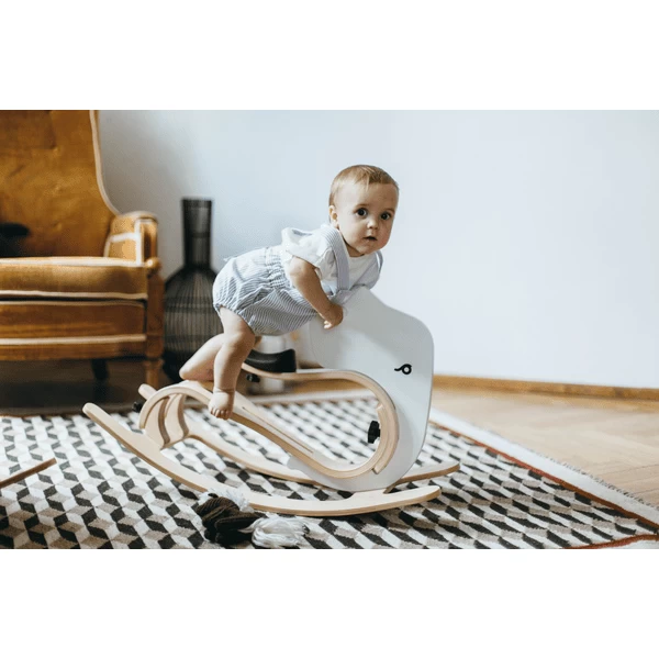 LEG & GO Opzetstuk Schommelolifant, Wit 4 LEG & GO Opzetstuk Schommelolifant, Wit - Afbeelding 2