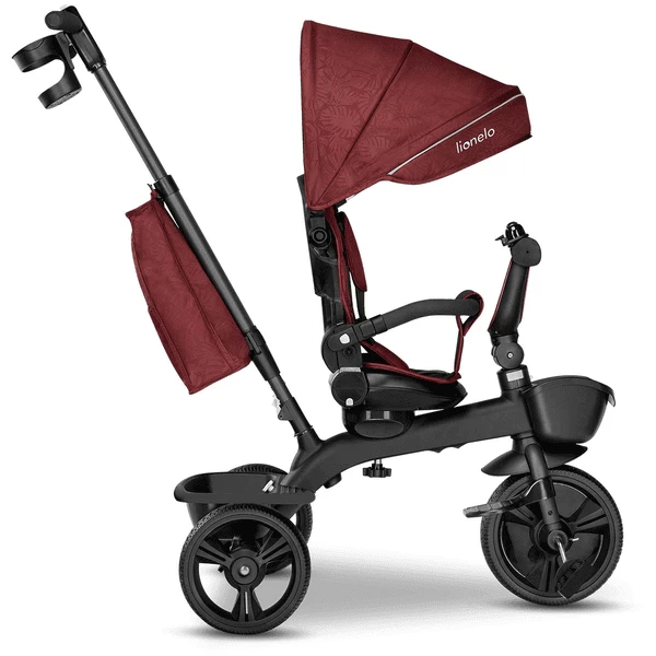 Lionelo - Driewieler Kori Burgundy 7 Lionelo - Driewieler Kori Burgundy - Afbeelding 5