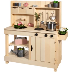 MUDDY BUDDY Buitenspeelkeuken "Explorer" Naturel