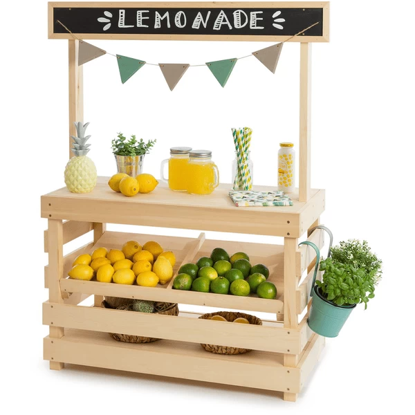 MUDDY BUDDY Speelgoedwinkel Voor Buiten "Garden Friend" Naturel 3 MUDDY BUDDY Speelgoedwinkel Voor Buiten "Garden Friend" Naturel