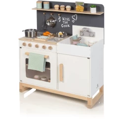 MUSTERKIND Speelkeuken Wit/natuurlijke