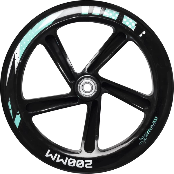 Muuwmi Aluminium Scoot Er 200 Mm Roze-turquoise 6 Muuwmi Aluminium Scoot Er 200 Mm Roze-turquoise - Afbeelding 4
