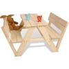 PINOLINO Kinder Picknicktafel Nicki Voor 4 Met Rugleuning -Kinder Avontuur Verkoop pinolino kinder picknicktafel nicki voor 4 met rugleuning a047905