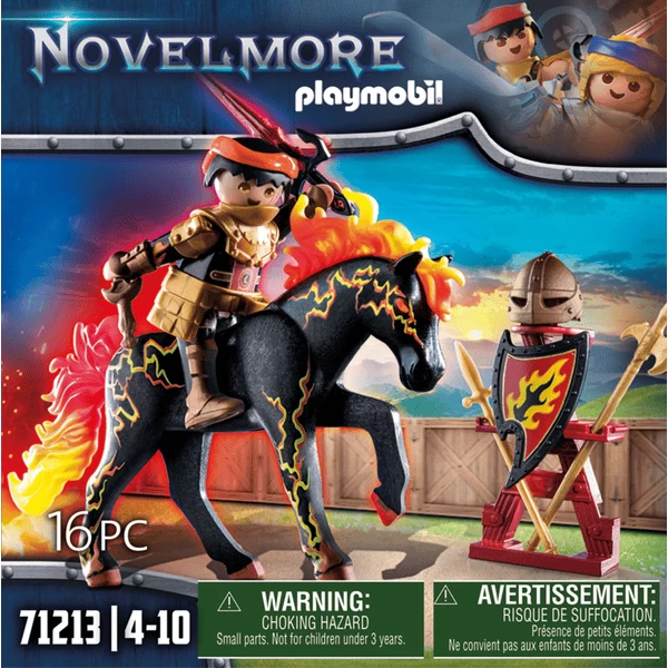 PLAYMOBIL Burnham Raiders - Fire Knights 7 PLAYMOBIL Burnham Raiders - Fire Knights - Afbeelding 5