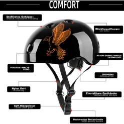 PROMETHEUS BICYCLES ® Fietshelm Maat XS 48-52 Cm Orange -Kinder Avontuur Verkoop prometheus bicycles fietshelm maat xs 48 52 cm orange a403248 2