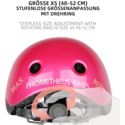 Kinder Avontuur Verkoop -Kinder Avontuur Verkoop prometheus bicycles fietshelm maat xs 48 52 cm roze a403224 1