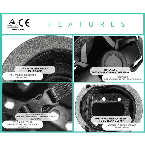 PROMETHEUS BICYCLES ® Fietshelm Maat XS 48-52 Cm Roze 6 PROMETHEUS BICYCLES ® Fietshelm Maat XS 48-52 Cm Roze - Afbeelding 4