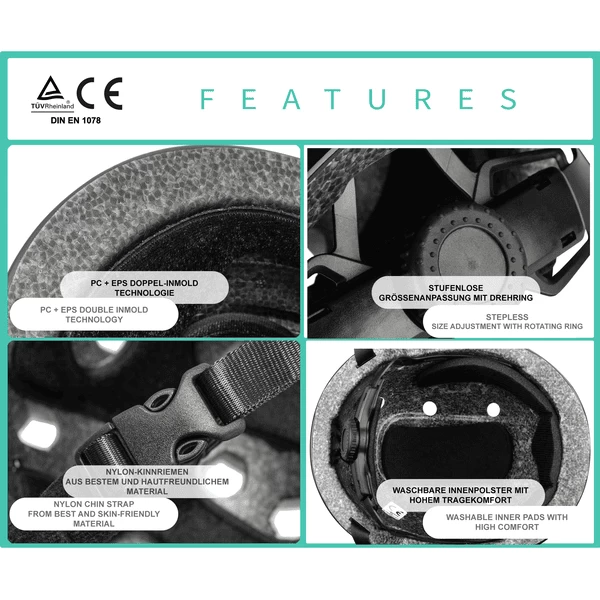 PROMETHEUS BICYCLES ® Fietshelm Maat XS 48-52 Cm Wit 5 PROMETHEUS BICYCLES ® Fietshelm Maat XS 48-52 Cm Wit - Afbeelding 4