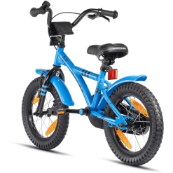 PROMETHEUS BICYCLES® Hawk Fiets 14'', Blauw-zwart -Kinder Avontuur Verkoop prometheus bicycles hawk fiets 14 blauw zwart a206504 1