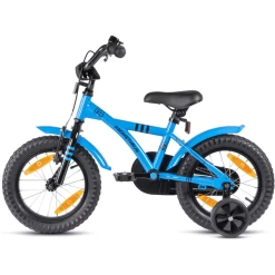 PROMETHEUS BICYCLES® Hawk Fiets 14'', Blauw-zwart -Kinder Avontuur Verkoop prometheus bicycles hawk fiets 14 blauw zwart a206504 4