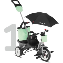 PUKY® 4 In 1 Driewieler Ceety Comfort Lichtgrijs 2440 -Kinder Avontuur Verkoop puky 4 in 1 driewieler ceety comfort lichtgrijs 2440 a285577 1