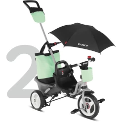 PUKY® 4 In 1 Driewieler Ceety Comfort Lichtgrijs 2440 -Kinder Avontuur Verkoop puky 4 in 1 driewieler ceety comfort lichtgrijs 2440 a285577 4