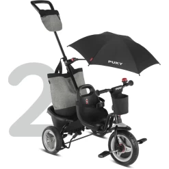 PUKY® 4 In 1 Driewieler Ceety Comfort Zwart 2442 -Kinder Avontuur Verkoop puky 4 in 1 driewieler ceety comfort zwart 2442 a285578 4