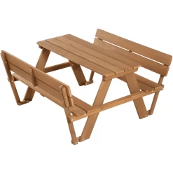 Roba Kinder Picknicktafel For 4 Outdoor Deluxe Teak Met Rugleuning -Kinder Avontuur Verkoop roba kinder picknicktafel for 4 outdoor deluxe teak met rugleuning a275680 3