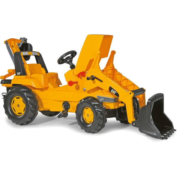 ROLLY TOYS CAT Tractor Met Voor- En Achterlader 4 ROLLY TOYS CAT Tractor Met Voor- En Achterlader - Afbeelding 2