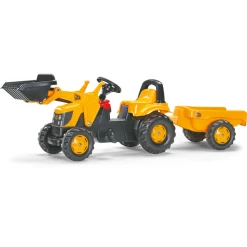 ROLLY TOYS RollyKid JCB Met RollyKid Trailer En RollyKid Lader 023837