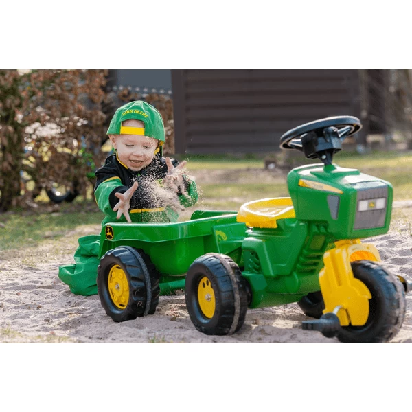 ROLLY TOYS RollyTrac John Deere Met RollyKid Trailer En RollySoundwheel 052769 6 ROLLY TOYS RollyTrac John Deere Met RollyKid Trailer En RollySoundwheel 052769 - Afbeelding 4