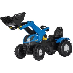 ROLLY TOYS Rolly®toys Traptractor RollyFarmtrac New Holland Met RollyTrac Lader