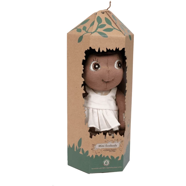 Rubens Barn Doll Flora - Mini Ecobuds 5 Rubens Barn Doll Flora - Mini Ecobuds - Afbeelding 3