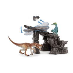 Schleich Dinoset Met Grot -Kinder Avontuur Verkoop schleich dinoset met grot a369502 1