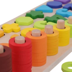 Schmetterline Houten Cijferpuzzel - RAINBOW NUMBER WORLD -Kinder Avontuur Verkoop schmetterline houten cijferpuzzel rainbow number world a371172 4