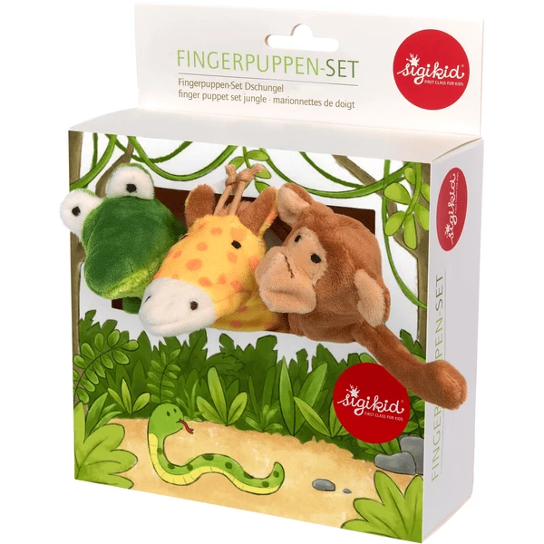 Sigikid ® Vingerpoppenset Jungle Mijn Little Theater 7 Sigikid ® Vingerpoppenset Jungle Mijn Little Theater - Afbeelding 5