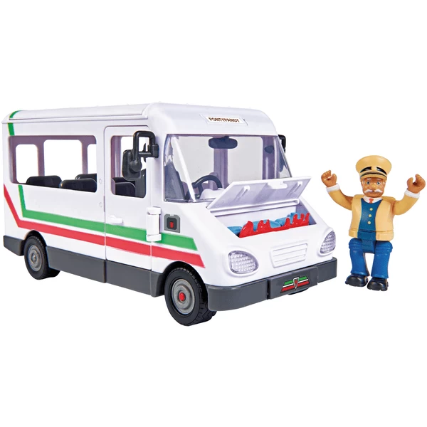 Simba Brandweerman Sam - Trevor's Bus Met Figuur 4 Simba Brandweerman Sam - Trevor's Bus Met Figuur - Afbeelding 2