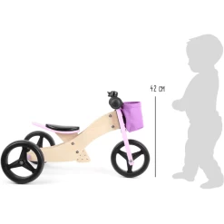 Small Foot ® Waaier Trike 2 In 1 Roze -Kinder Avontuur Verkoop small foot waaier trike 2 in 1 roze a290749 3