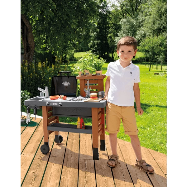 Smoby Outdoor Tuin Keuken 7 Smoby Outdoor Tuin Keuken - Afbeelding 5