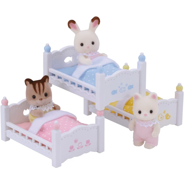Sylvanian Families® Meubelset Driedelig Babybed 3 Sylvanian Families® Meubelset Driedelig Babybed