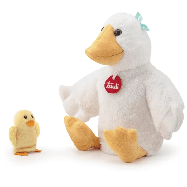 Trudi Marionetten Handpop Gans Met Kuiken (Maat S) 5 Trudi Marionetten Handpop Gans Met Kuiken (Maat S) - Afbeelding 3