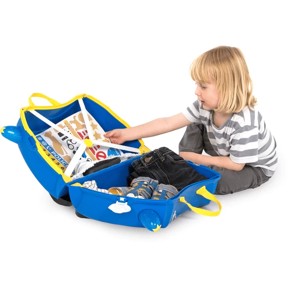 Trunki Kinderkoffer - Politieauto Percy 4 Trunki Kinderkoffer - Politieauto Percy - Afbeelding 2