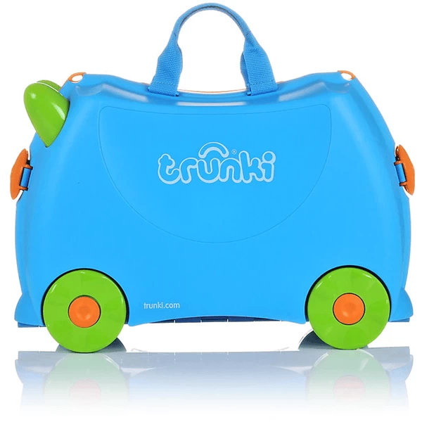 Trunki Kinderkoffer - Terrance, Blauw 4 Trunki Kinderkoffer - Terrance, Blauw - Afbeelding 2