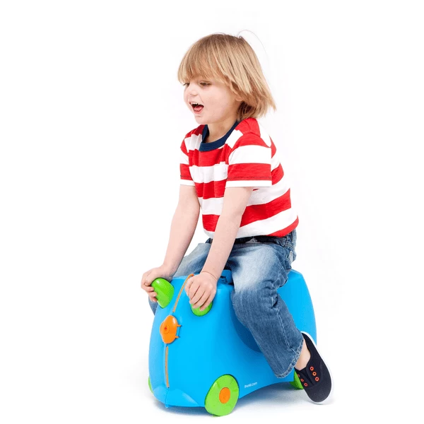 Trunki Kinderkoffer - Terrance, Blauw 7 Trunki Kinderkoffer - Terrance, Blauw - Afbeelding 5