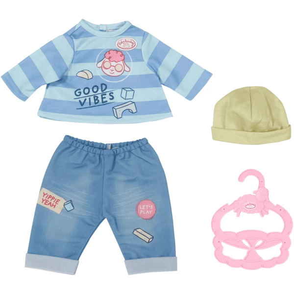 Zapf Creation Baby Annabell® Little Shirt & Broek 36cm 6 Zapf Creation Baby Annabell® Little Shirt & Broek 36cm - Afbeelding 4
