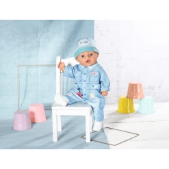 Zapf Creation BABY Born® Deluxe Jeans Overall 43cm 9 Zapf Creation BABY Born® Deluxe Jeans Overall 43cm -Kinder Avontuur Verkoop zapf creation baby born deluxe jeans overall 43cm a335584 2