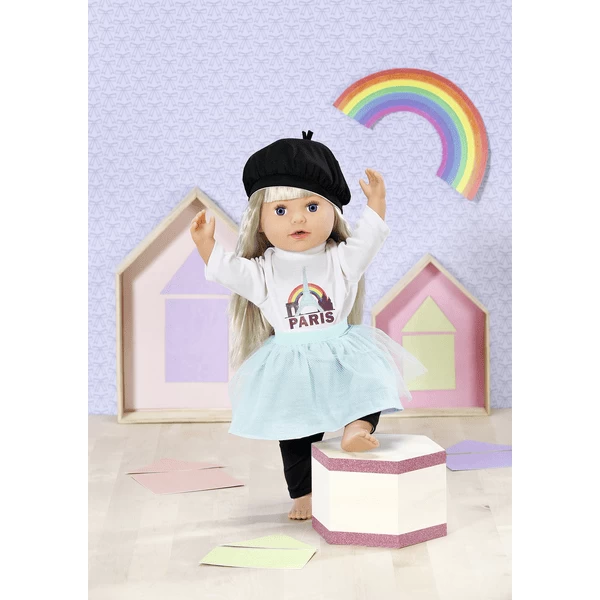 Zapf Creation Dolly Moda Paris Look 43 Cm 5 Zapf Creation Dolly Moda Paris Look 43 Cm - Afbeelding 3
